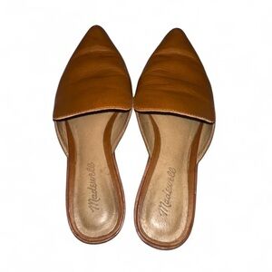 Madewell Women's size 8 Tan Leather Gemma Mules